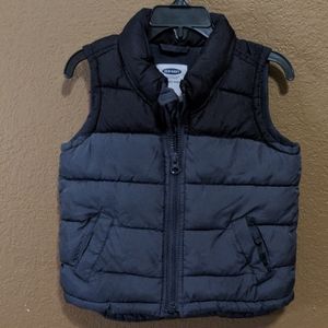Gray Puffer Vest